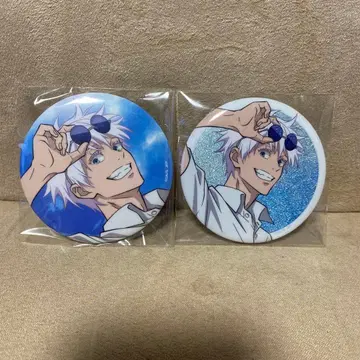 고죠 사토루 캔뱃지 2개 세트