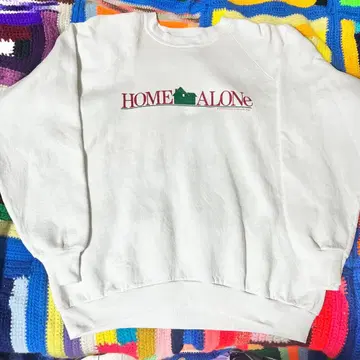 레어 90s 나 홀로 집에 무비 맨투맨 광고 XL 사이즈