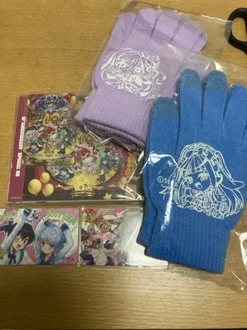 츄니즘 굿즈 캠페인 전종 세트 CD Aime 2장 장갑