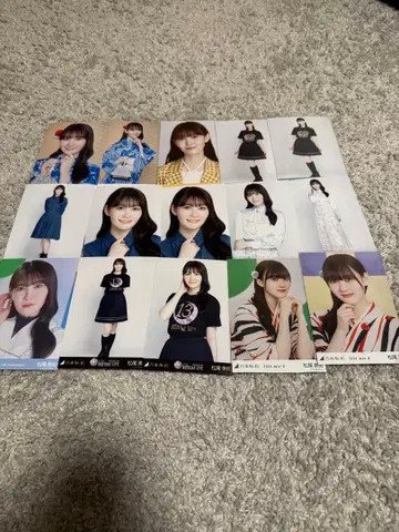 노기자카46 브로마이드 마츠오 미유 세트 28장