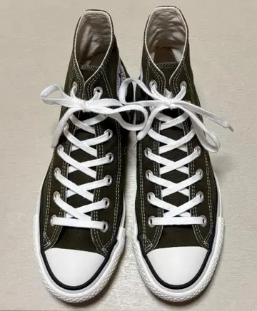 컨버스 일본제 올스타 J 카키 HI 24cm