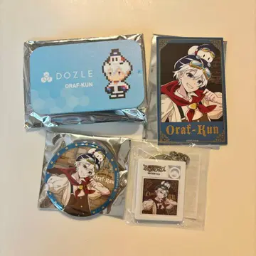 도즈루사 웍스 오라후 캔뱃지 폴라로이드풍 카드 퍼즐 키링