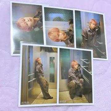 초특급 슈야 NINE LIVES 브로마이드 B 컴플리트 5장 세트