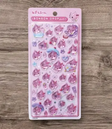 시즈쿠짱 팝업 드롭 씰 시즈쿠짱 핑크