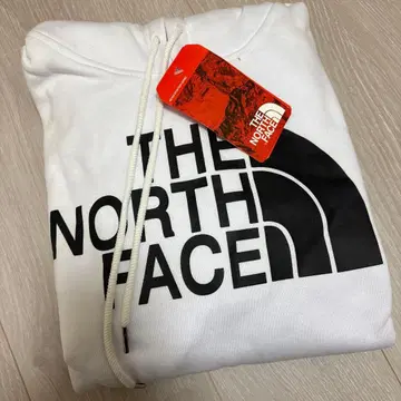 THE NORTH FACE 화이트 후드티