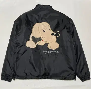 컨디션 최상 GALFY 패딩 자켓 빅 로고 블랙 갈피