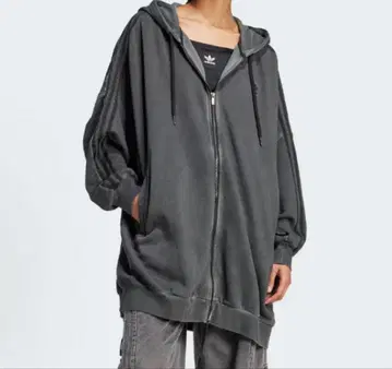 레어 사이즈 Adidas 시즌2 워시드 풀 집업 후드티 S