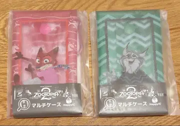 [ 새상품 미개봉 ] 주토피아2 복권 멀티 케이스 2세트