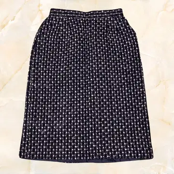 일본제 트위드 스커트 울 혼방 90s풍 깔끔한 11호