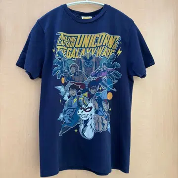 유니콘 아메리칸 코믹스풍 T셔츠