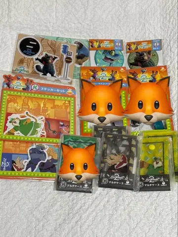 주토피아 복권 세트