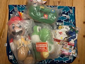 슈퍼 마리오 제일복권 ABC 라스트 원상 4개 세트 미개봉 새상품