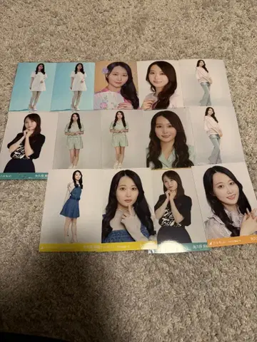 노기자카46 브로마이드 야쿠보 미오 세트 14장