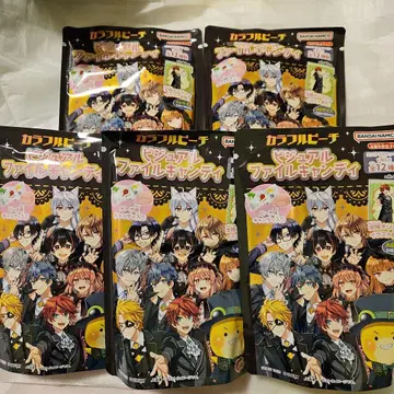 컬러풀 피치 비주얼 파일 캔디 5종 세트!