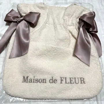 보아 더블 리본 토트백 메종 드 플뢰르