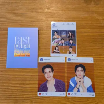 JimmySea 라스트와 이벤트 특전 포토 카드 GMMTV