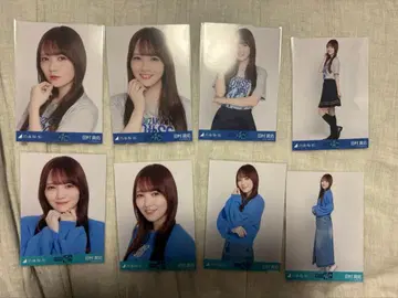 노기자카46 타무라 마유 언더 라이브 T셔츠 니트 롱 데님 스커트