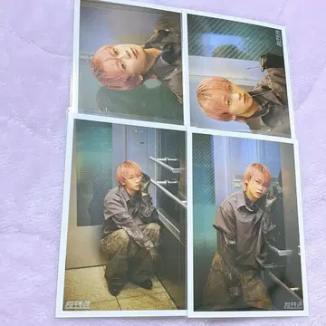 초특급 슈야 NINE LIVES 브로마이드 B 세미 컴플리트 4장 세트