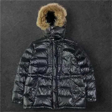 00s archive 퍼 다운 자켓 y2k 헤이세이 그런지 시크 스타일