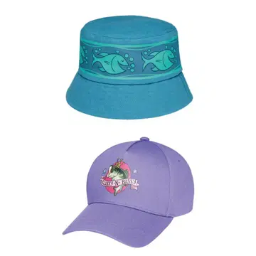 주토피아2 해피 복권 C상 버킷 햇 D상 캡 2종 세트