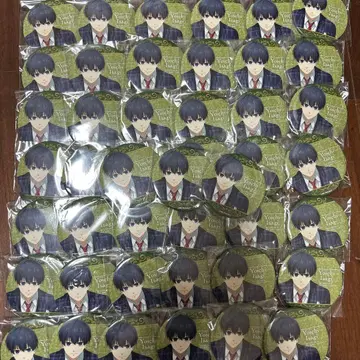 블루 록 옥좌 캔뱃지 75mm 45개 이사기 요이치