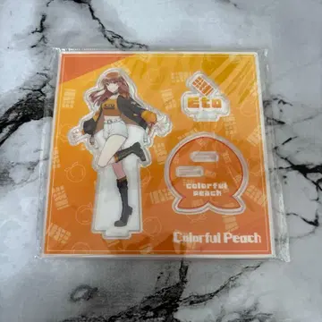 컬러풀 피치 에토 아크릴 스탠드