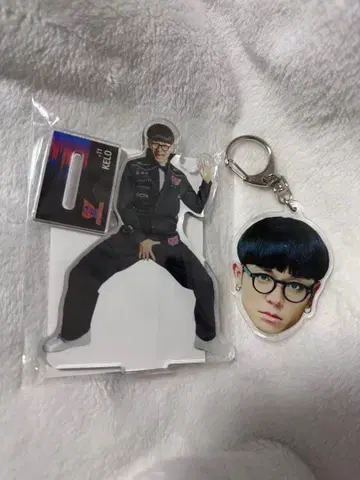 D리그 KELO 아크릴 스탠드 페이스 키링