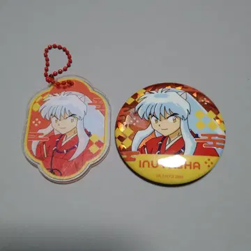 이누야샤 생큐마트 아크릴 키링 캔뱃지