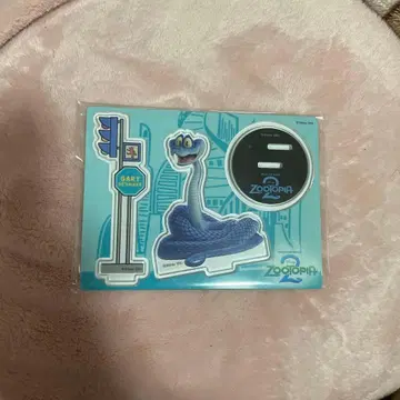 주토피아2 Happy 복권 아크릴 스탠드와 캔 거울 세트