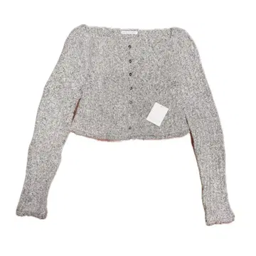 AKANE UTSUNOMIYA 크롭 가디건 grey