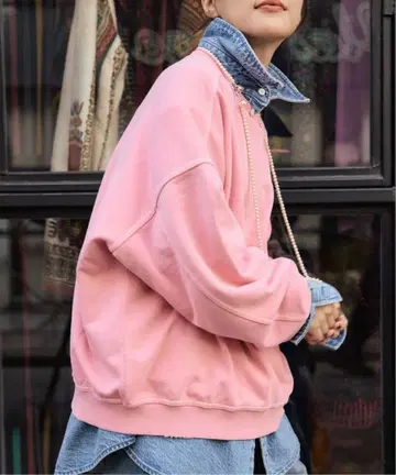 Spick & Span MAO MORITA 빈티지 가공 맨투맨