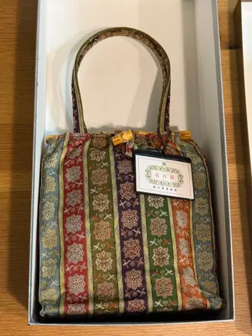 타츠무라 미술 직물 백