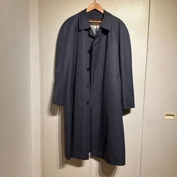 Onward 고타이리쿠 Anglo fog 스텐카라 코트 네이비