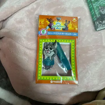 주토피아 2Happy 복권 파우 버드 키링 멀티 케이스 세트