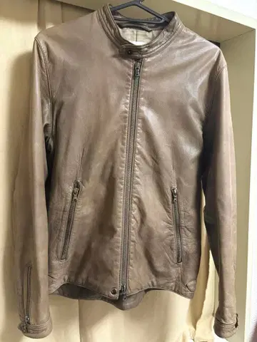 EDIFICE 라이더 자켓 양가죽 에디피스