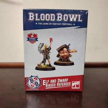 Blood Bowl Elf and Dwarf Biased Referees