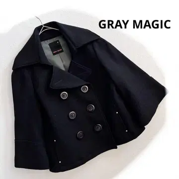 [컨디션 최상] GRAY MAGIC 숏코트 2 M 피코트 블랙