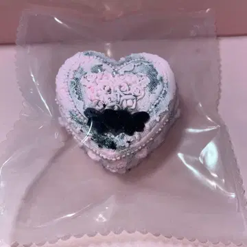 하트 액세서리 케이스 스퀴즈 보야보야 주머니