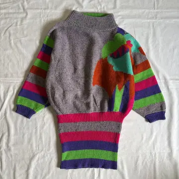 야마모토 간사이 돌먼 슬리브 니트 아카이브 얼굴 택