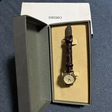 SEIKO 세이코 손목시계 쿼츠 1N01-0BX0 빈티지 소가죽