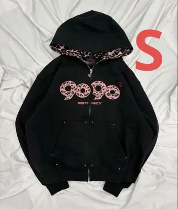 9090 girl OG 로고 집 후디 S