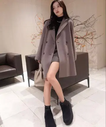 snidel 리버 플레어 코트