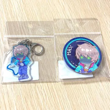 은하 특급 밀키 서브웨이 아크릴 키링 가죽 배지 맥스