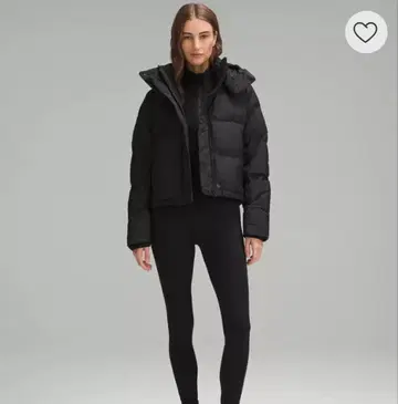 lululemon Wunder Puff 600 다운 필 크롭 자켓