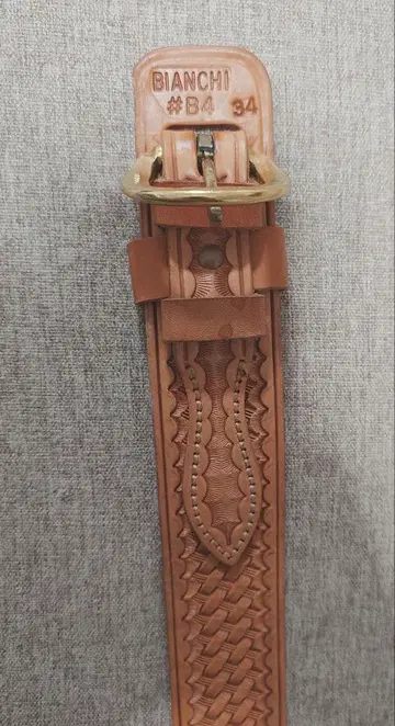 BIANCHI 비앙키 가죽 벨트 B4 Ranger Belt