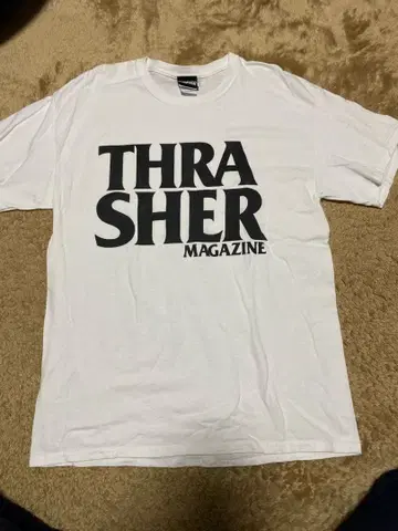 THRASHER 반팔 T셔츠