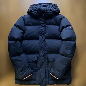 타미힐피거 남성용 다운 S 사이즈 다크 네이비