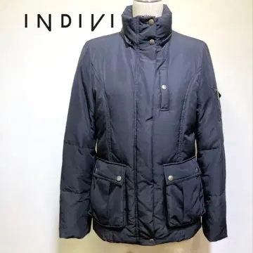 INDIVI 블랙 다운 자켓 사이즈 38