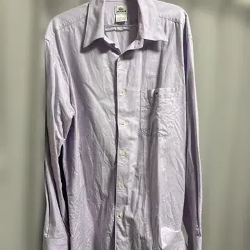 LACOSTE 긴팔 셔츠 연보라 42