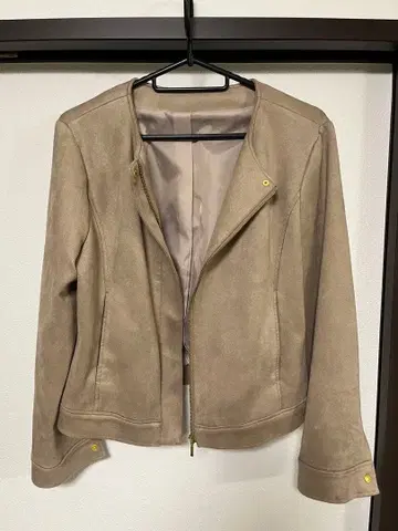 스웨이드풍 자켓